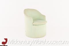 Directional Mid Century Barrel Swivel Lounge Chairs - 2569111