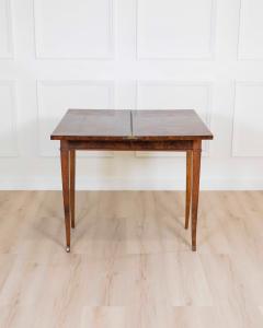 Directoire 1800 Walnut Burl Gaming Table - 4615072