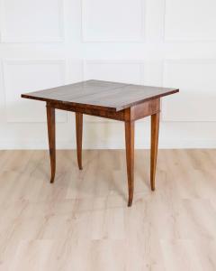Directoire 1800 Walnut Burl Gaming Table - 4615105