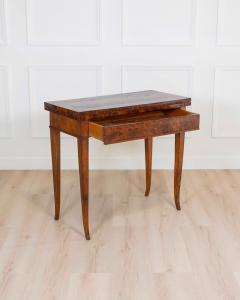 Directoire 1800 Walnut Burl Gaming Table - 4615106