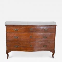 Directoire Chest of Drawers in Walnut 1780 Venice - 4369140