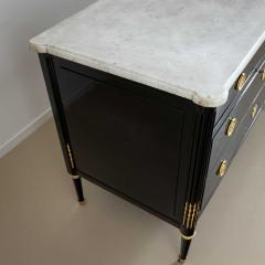 Directoire Chest of Drawers with white Marble Top France circa 1800 - 4424175