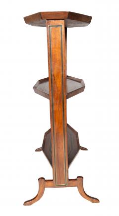 Directoire Mahogany Ebony And Brass Inlaid Table - 4789112