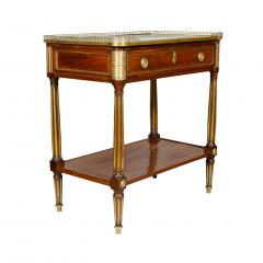Directoire Mahogany and Brass Mounted Console Desserte - 3786189