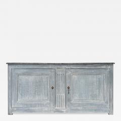 Directoire Sideboard with Faux Painted Marble Top Circa 1850 - 4741017