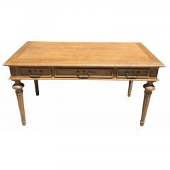 Directoire Style French Country Partner Desk Writing Table - 4578069