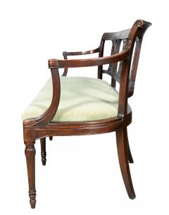 Directoire Style Mahogany Bench - 4643344