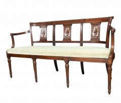 Directoire Style Mahogany Bench - 4643382