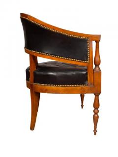 Directoire Walnut Desk Chair - 4141542