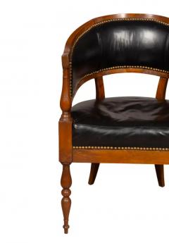 Directoire Walnut Desk Chair - 4141543