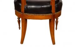 Directoire Walnut Desk Chair - 4141573