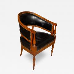 Directoire Walnut Desk Chair - 4153743