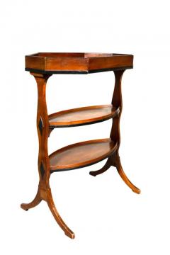 Directoire Walnut Tricoteuse Table - 4144077