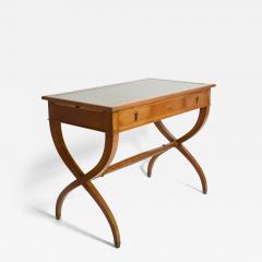 Directoire stye curule console table 1970s  - 4540566