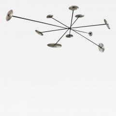 Dirk van der Kooij Monumental 10 Light Fresnel Sunflower Chandelier by Dirk van der Kooij - 3323255