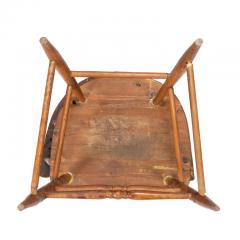 Distressed American firehouse armchair 1800s  - 3279121