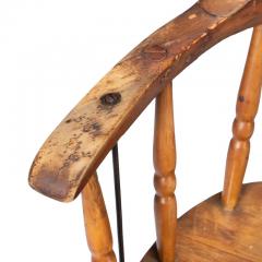 Distressed American firehouse armchair 1800s  - 3279123