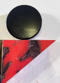 Diva Mirror by Ettore Sottsass Memphis Milano 1984 - 4626853