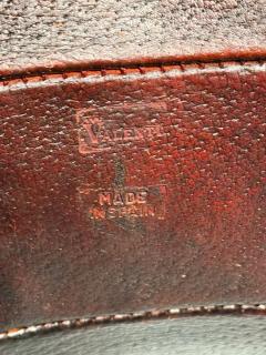 Dmitry Omersa Abercrombie Fitch Dimitri Omersa Distressed Leather Rhino Footstools 1950s - 4094865