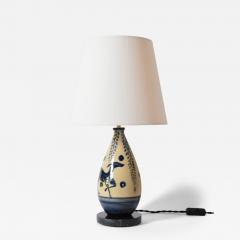 Doe pattern Primavera ceramic lamp 1930s  - 4702080