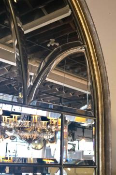 Domed Beveled Glass Detailed Beveled Wall or Console Mirror by La Barge - 1296999