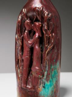 Domenico Minganti Bottle by Domenico Minganti for Cooperativa Ceramica Imola - 4724334