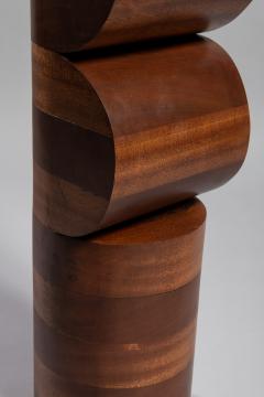 Dominic McHenry Dominic McHenry Carousel abstract sculpture in sapele wood UK 2022 - 2652517