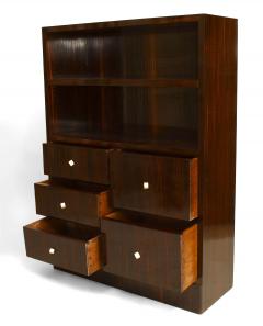 Dominique French Art Deco Calamander Bookcase - 4628652