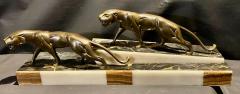 Dominique Jean Baptiste Hugues Art Deco Group of Two Panthers by Dominique Jean Baptiste Hugues - 1999263