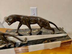 Dominique Jean Baptiste Hugues Art Deco Group of Two Panthers by Dominique Jean Baptiste Hugues - 1999270