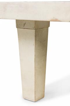 Dominique Late Ebony De Macassar Palisander Parchment Low Coffee Table - 4171923