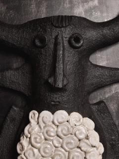 Dominique Pouchain Pair of Toro Ceramic Wall Sconce by Dominic Pouchain France - 4693360