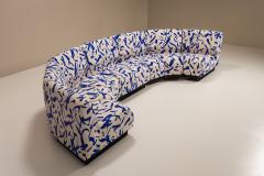 Don Chadwick Seven Piece Modular Sofa by Don Chadwick for Herman Miller in Dedar Fabric USA - 4391974