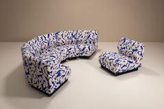 Don Chadwick Seven Piece Modular Sofa by Don Chadwick for Herman Miller in Dedar Fabric USA - 4391988