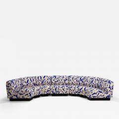 Don Chadwick Seven Piece Modular Sofa by Don Chadwick for Herman Miller in Dedar Fabric USA - 4393656