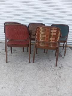 Don Pettit 29 Don Pettit Bentwood Armchairs for Knoll International - 4222763