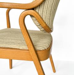 Don Pettit Set of 8 Model 1105 Oak Dining Chairs by Don Pettit for Knoll - 3599222