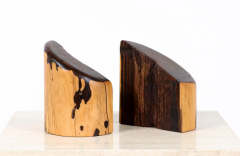 Don S Shoemaker Sculpted Rosewood Bookends for Se al Furniture - 2597489