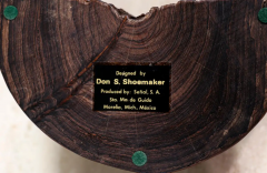 Don S Shoemaker Sculpted Rosewood Bookends for Se al Furniture - 2597490