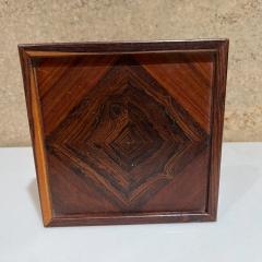 Don Shoemaker 1970s Don Shoemaker Modernist Small Box Cocobolo Exotic Wood Se al Mexico - 2748337