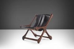 Don Shoemaker Don S Shoemaker Sloucher Rosewood and Leather Sling Chairs for Se al Furniture - 2662908