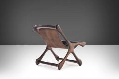 Don Shoemaker Don S Shoemaker Sloucher Rosewood and Leather Sling Chairs for Se al Furniture - 2662909