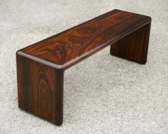 Don Shoemaker Don Shoemaker Solid Brazilian Rosewood Table Bench 1970s Studio Craft Mexico - 1983068