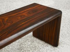 Don Shoemaker Don Shoemaker Solid Brazilian Rosewood Table Bench 1970s Studio Craft Mexico - 1983072