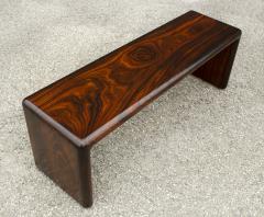 Don Shoemaker Don Shoemaker Solid Brazilian Rosewood Table Bench 1970s Studio Craft Mexico - 1983073