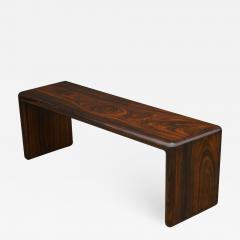 Don Shoemaker Don Shoemaker Solid Brazilian Rosewood Table Bench 1970s Studio Craft Mexico - 1985697