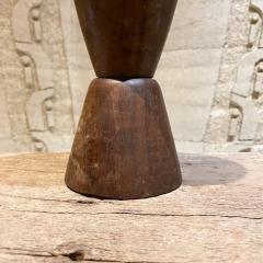Don Shoemaker Rich Palo Fierro Solid Wood Chalice Cone VASE Style Don Shoemaker Mexico 1970s - 2095917