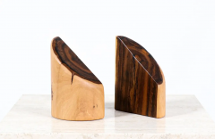 Don Shoemaker Sculpted Rosewood Bookends for Se al Furniture - 2617948