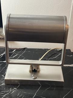 Donald Deskey ALUMINUM ART DECO ADJUSTABLE ANGLE LAMP - 3463505