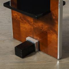 Donald Deskey Art Deco Burled Carpathian Elm Occasional Table by Donald Deskey for Widdicomb - 4265748